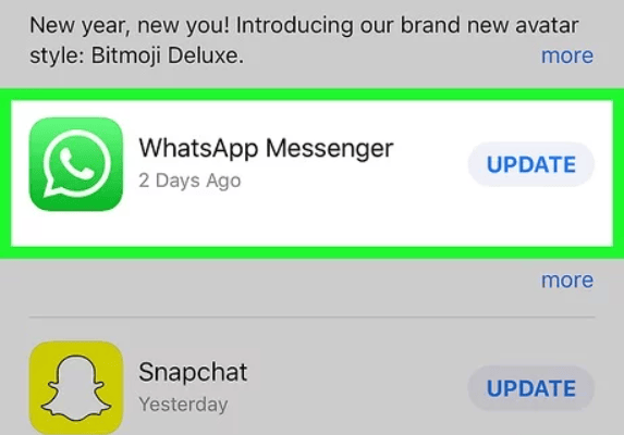 Como atualizar o Whatsapp no iPhone