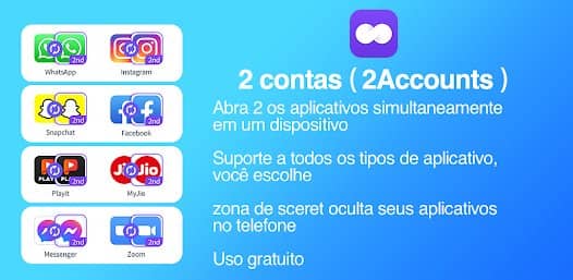 Clone WhatsApp with the Help of 2contas App 