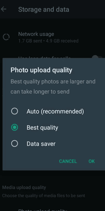 How to Send High-Resolution Photos via Whatsapp GB